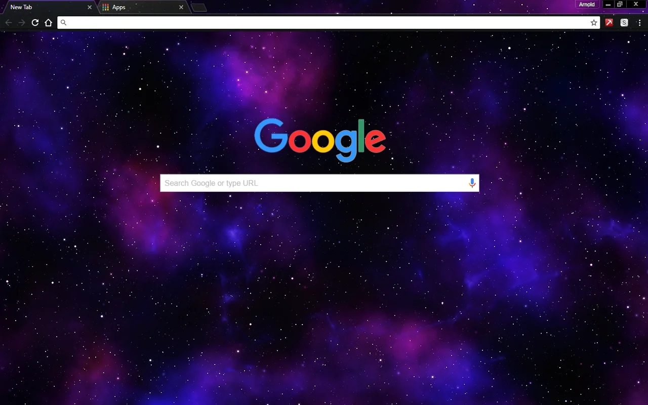 Nebula Chrome Theme Nebula Chrome Theme