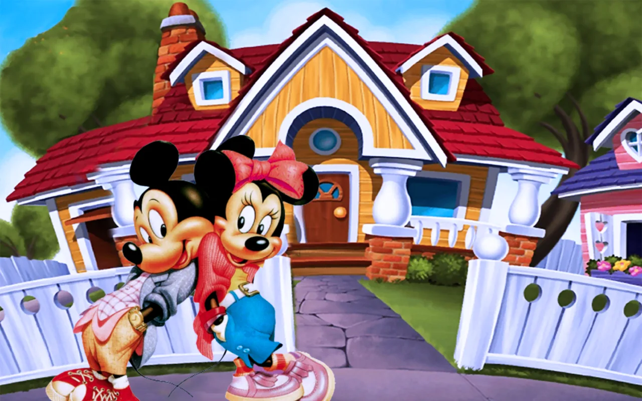 Mickey and Minnie Theme Chrome Theme
