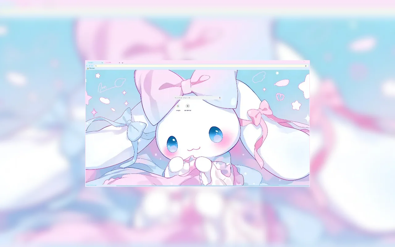 Cotton Candy Cinnamoroll Chrome Theme