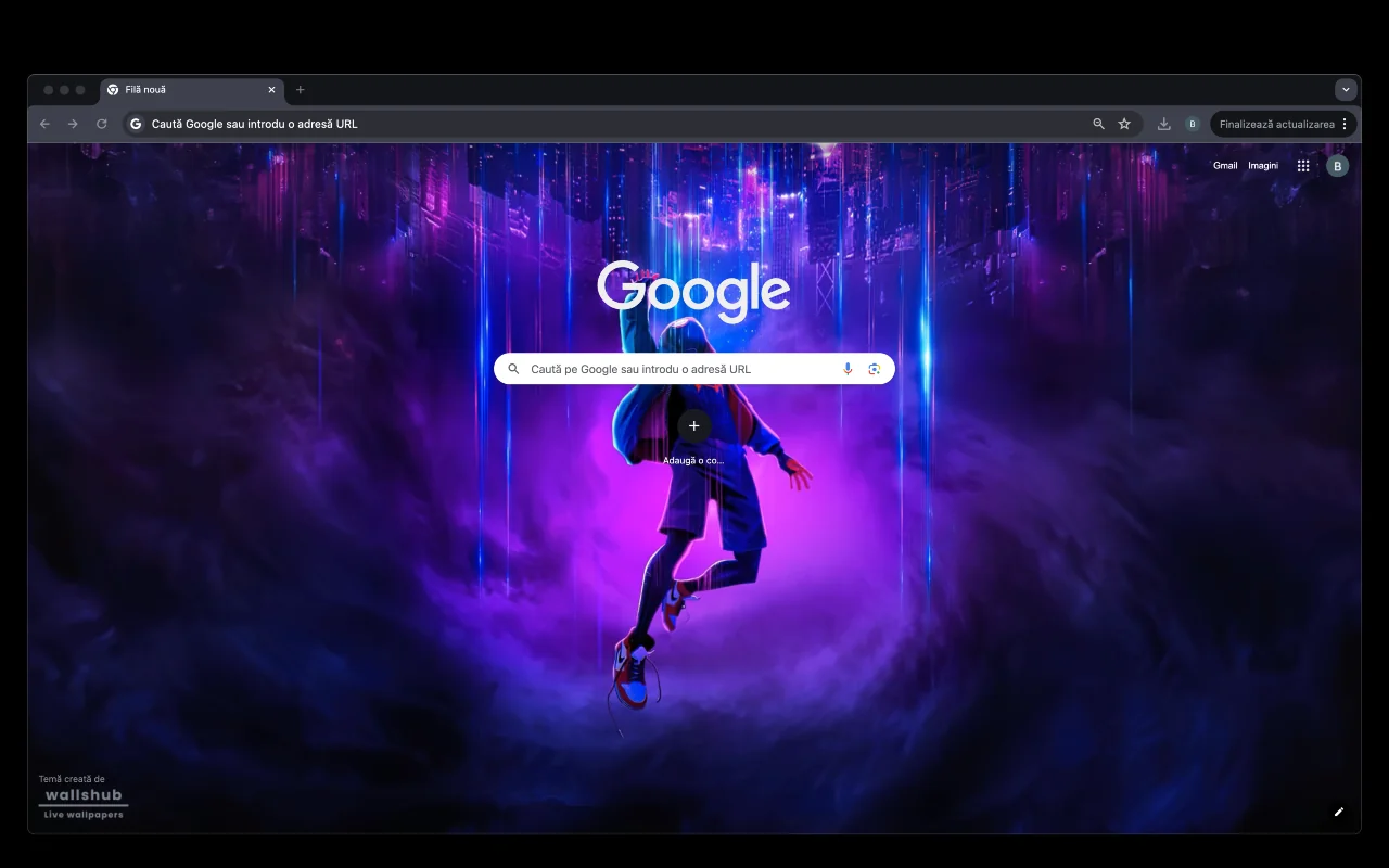 Spider Man Miles Morales - Freefall Fantasy Chrome Theme Spider Man Miles Morales - Freefall Fantasy Chrome Theme