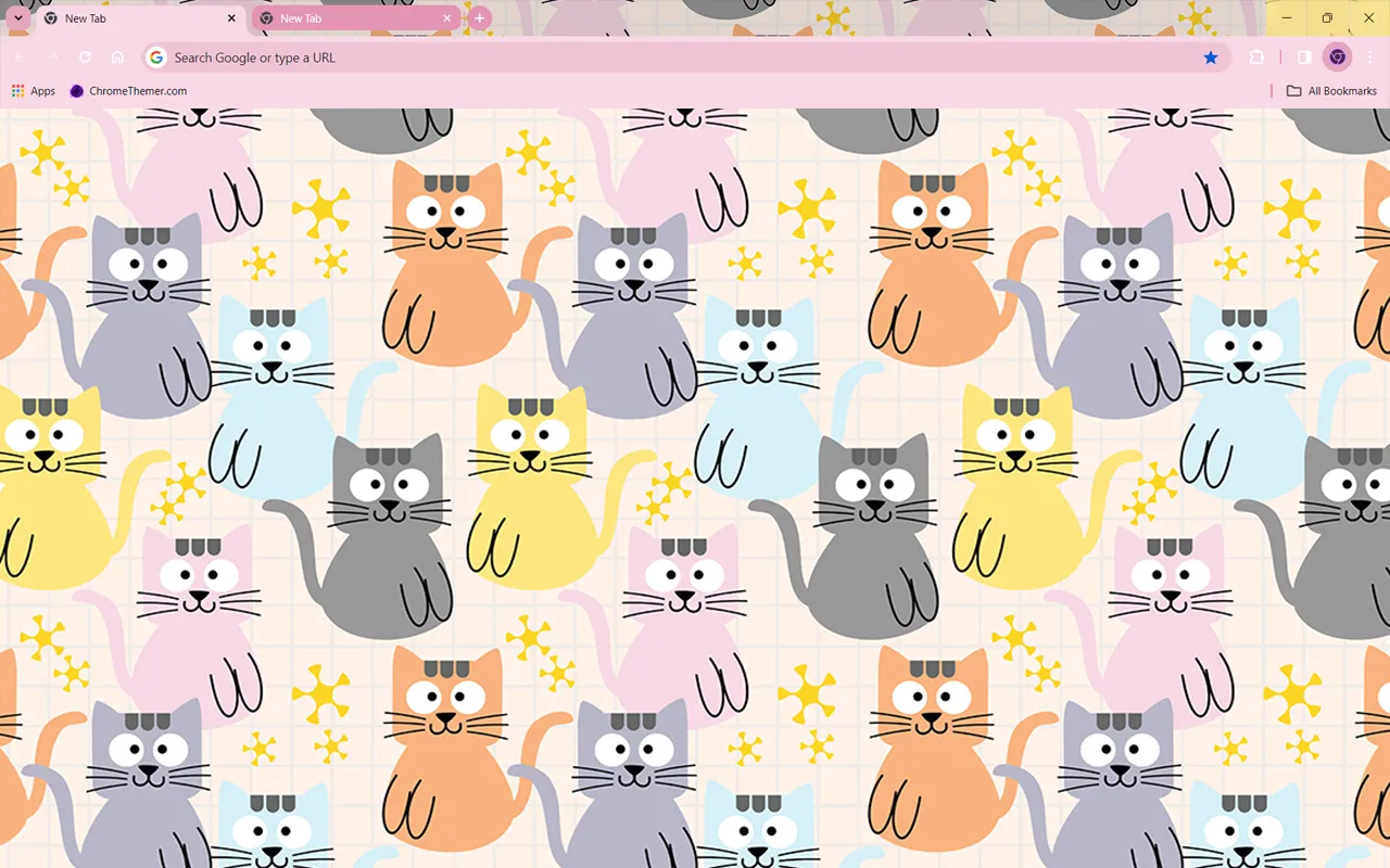 Colorful Cats Chrome Theme Colorful Cats Chrome Theme