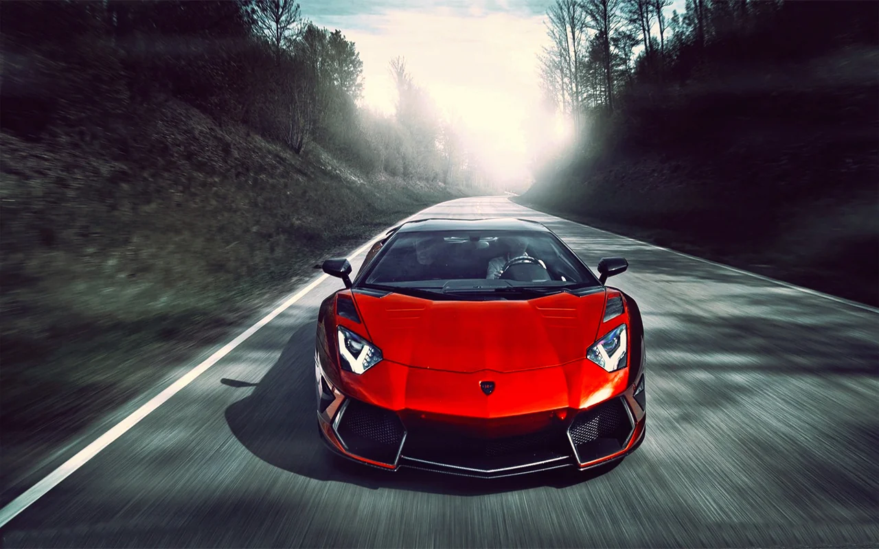 Lamborghini Cherry Chrome Theme