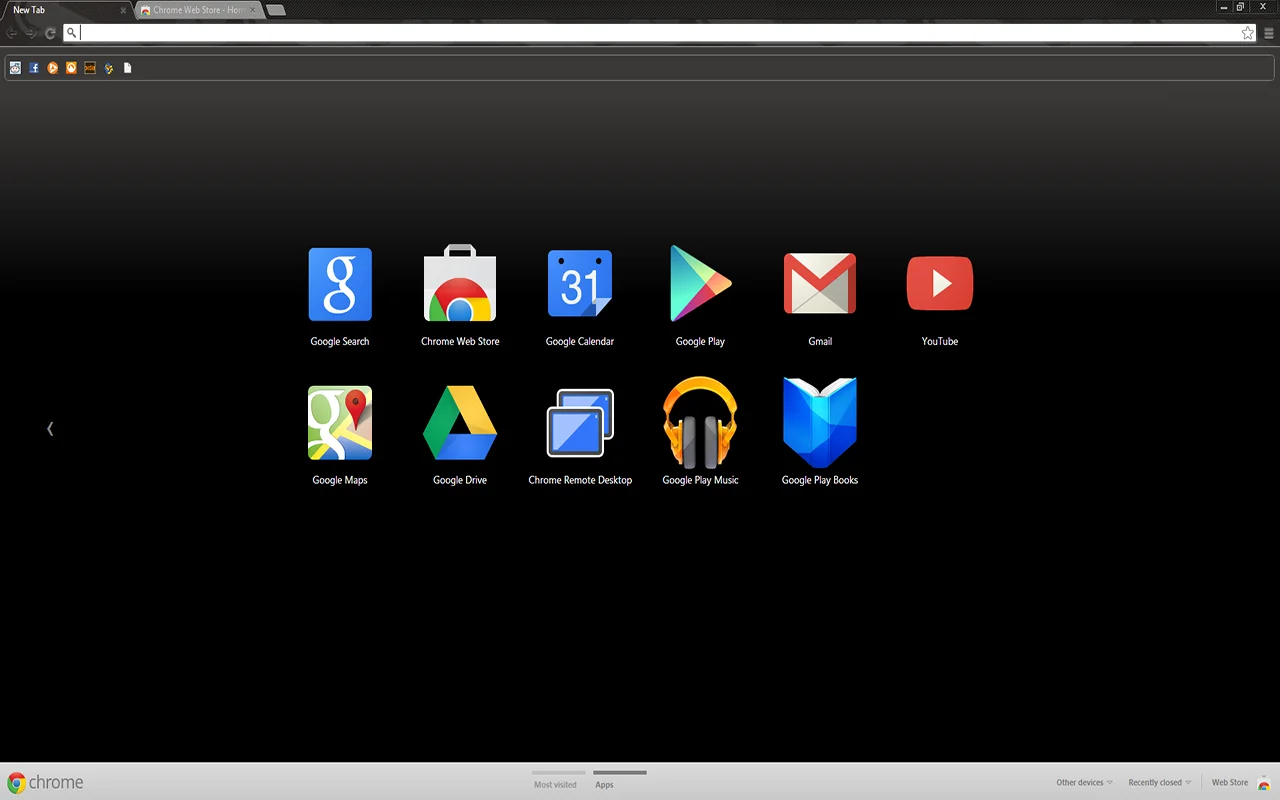 Steam Theme Chrome Theme