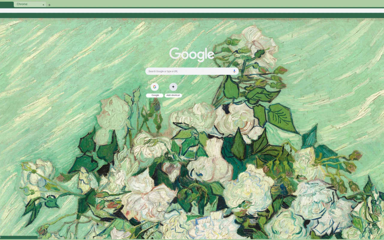 Van Gogh Bouquet Chrome Theme