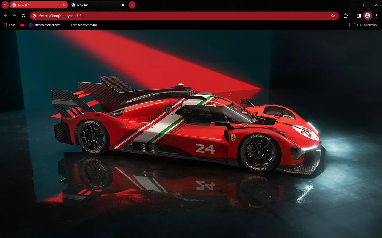 Ferrari Chrome Theme