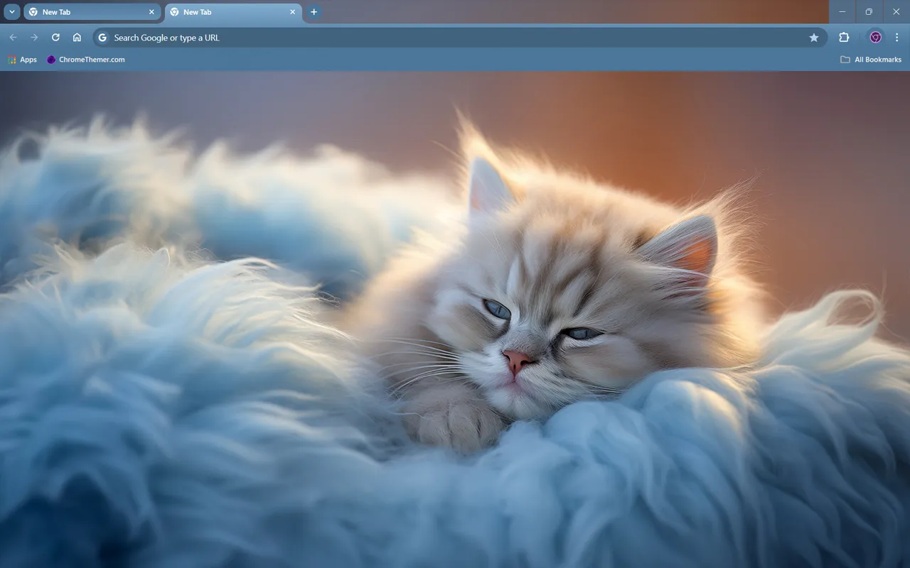 Adorable Kitten Chrome Theme Adorable Kitten Chrome Theme