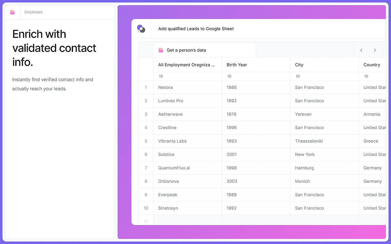 Bardeen extension interface building automated workflows and data extraction from web pages