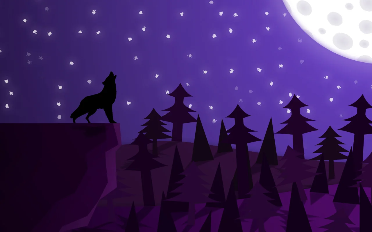 Howling Purple Chrome Theme Howling Purple Chrome Theme