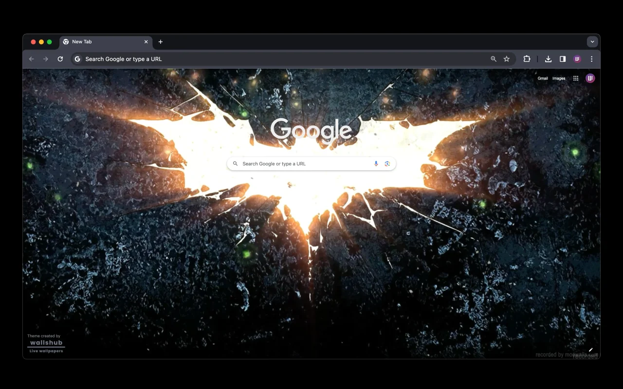 Batman The Dark Knight Symbol Chrome Theme Batman The Dark Knight Symbol Chrome Theme