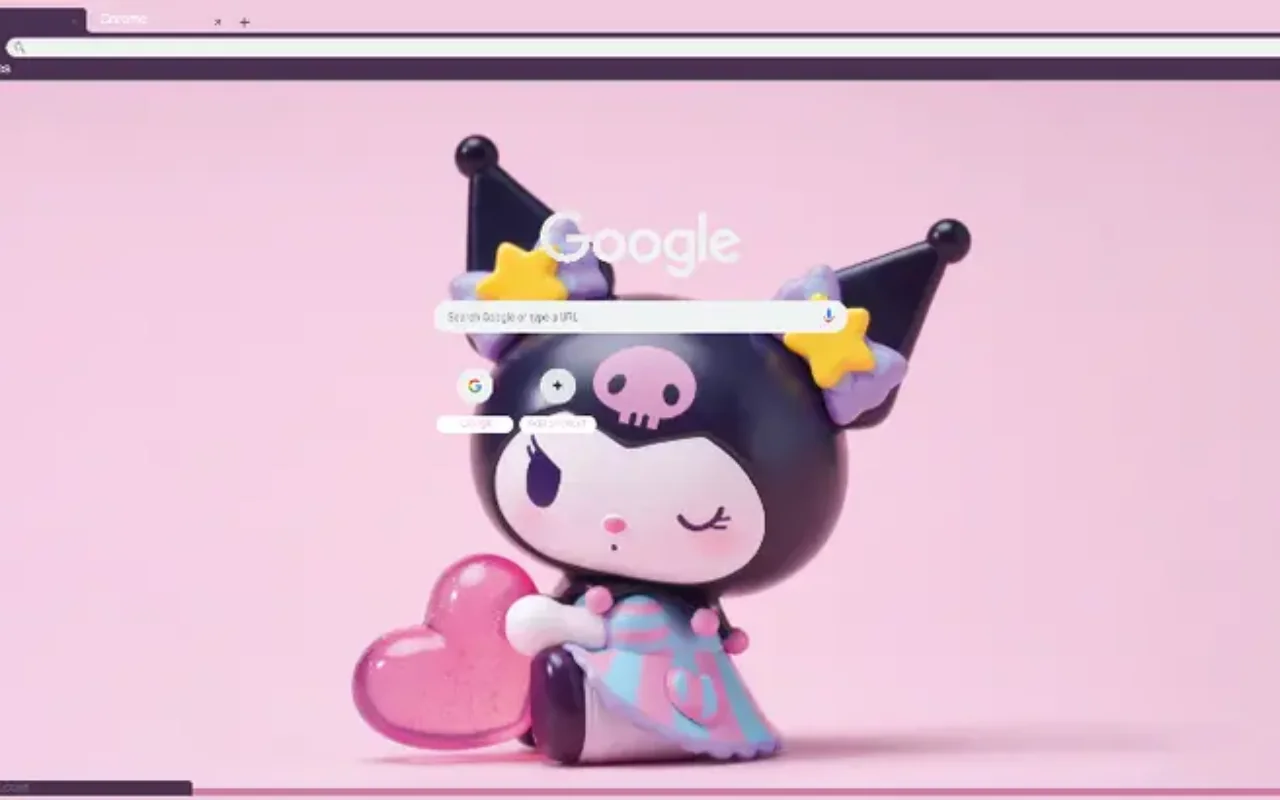 Kuromi theme Chrome Theme