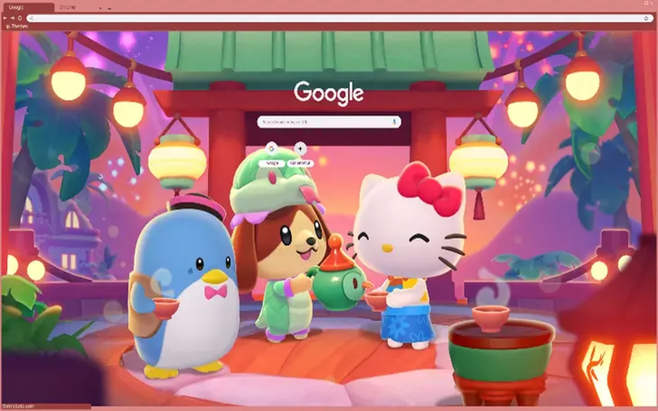 Hello Kitty Theme Chrome Theme