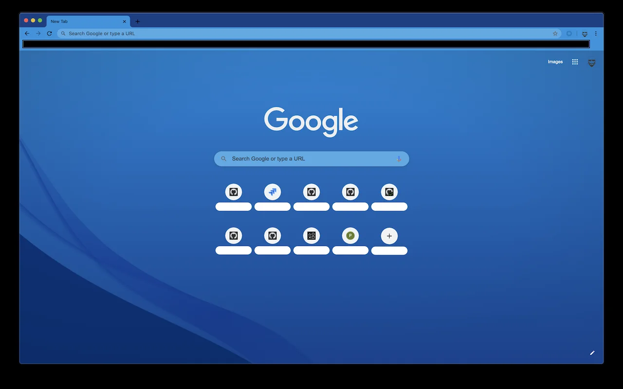 PlayStation 5 Theme Chrome Theme