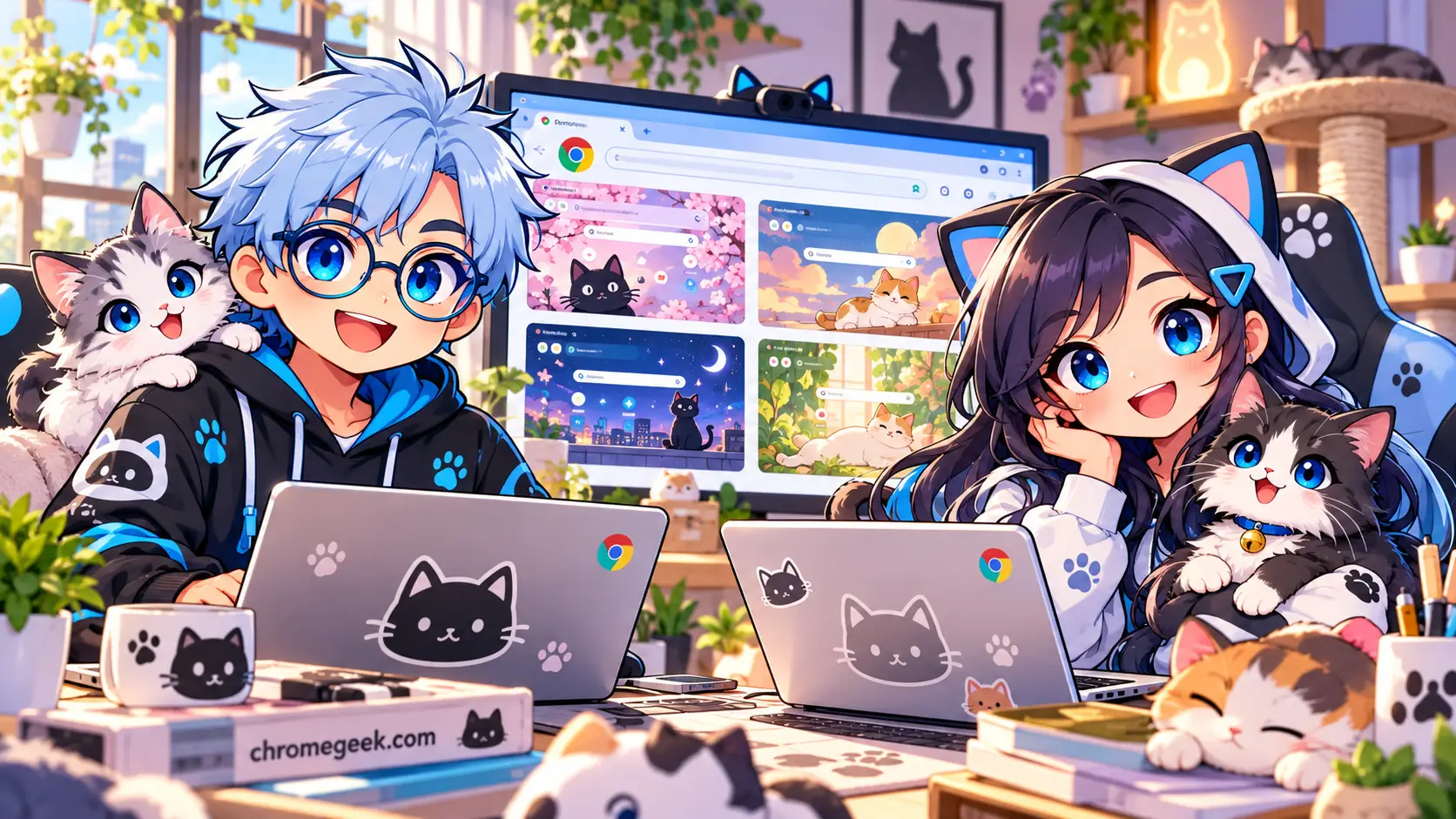Cover art cat lover - Best Cat Chrome Themes for Cat Lovers