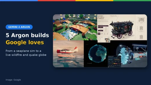 Five Gemini 4 Argon community builds collage, ChromeGeek news cover