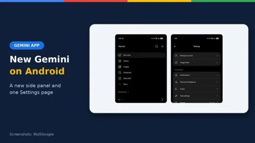Gemini for Android side panel and settings redesign, ChromeGeek news cover
