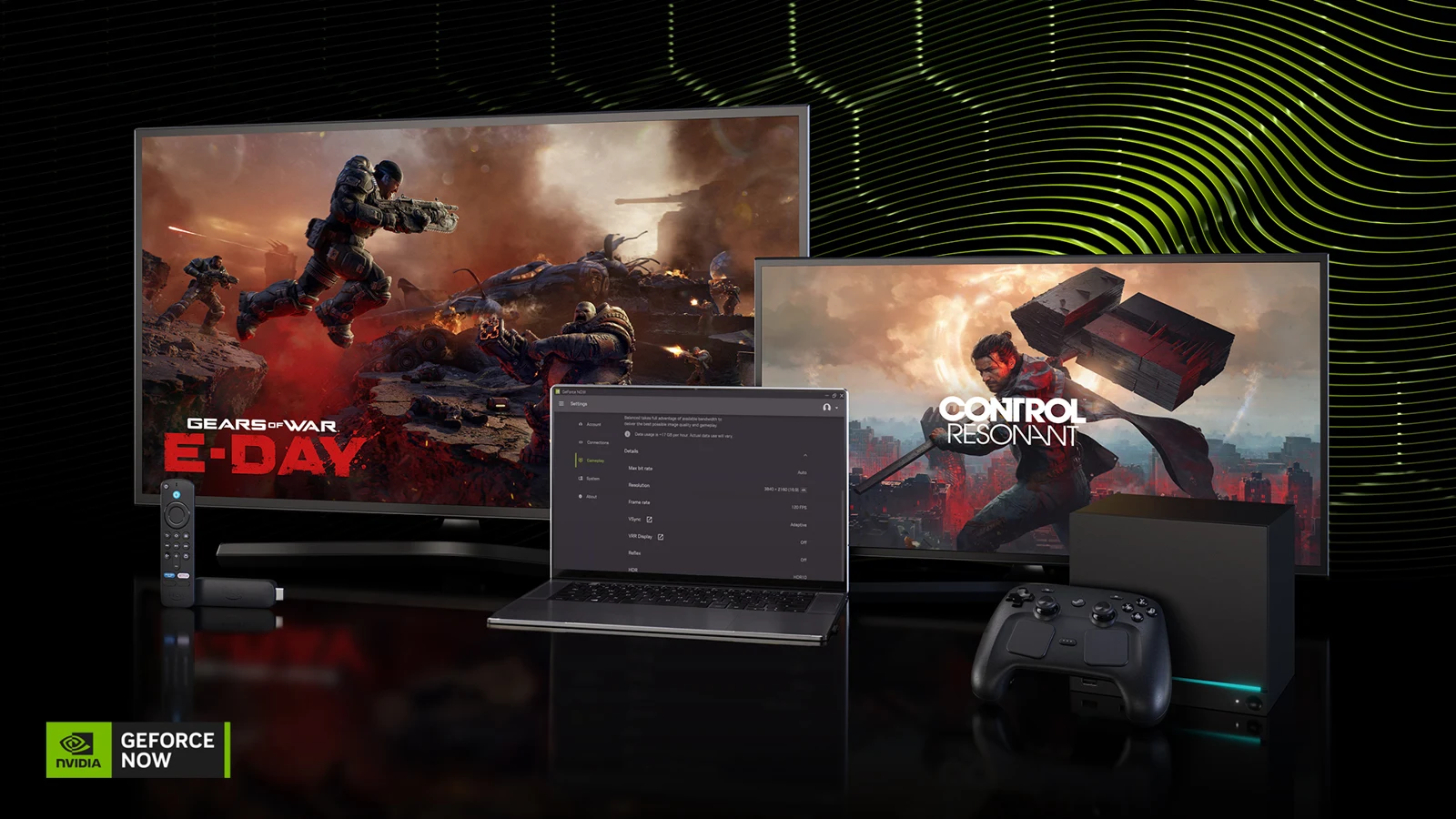 GeForce NOW on many devices