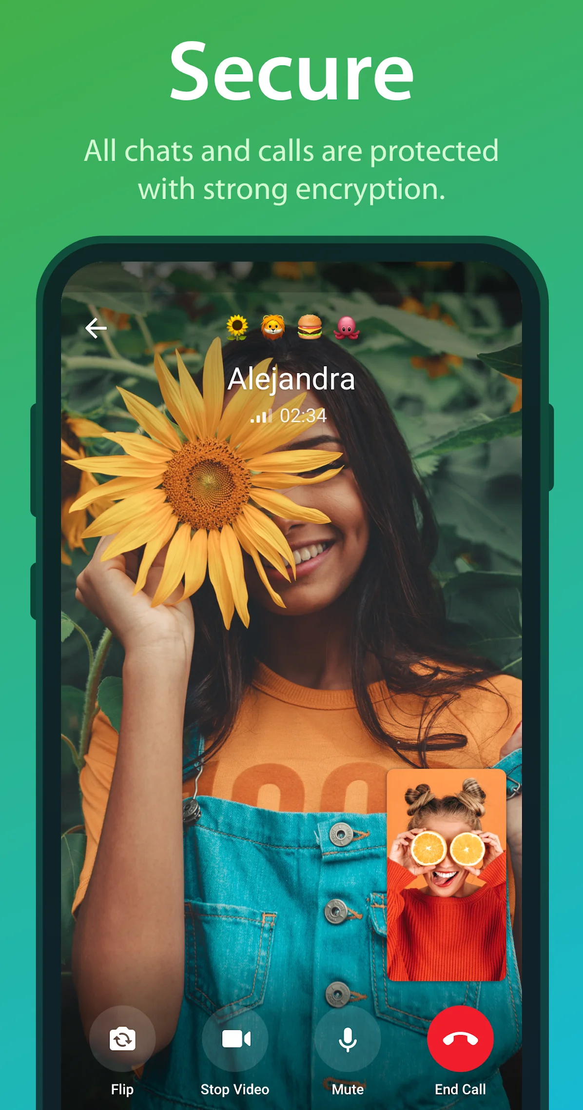 Telegram security and encryption settings screen detailing Secret Chats, self-destruct timers, and privacy controls