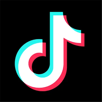 Official TikTok app icon logo